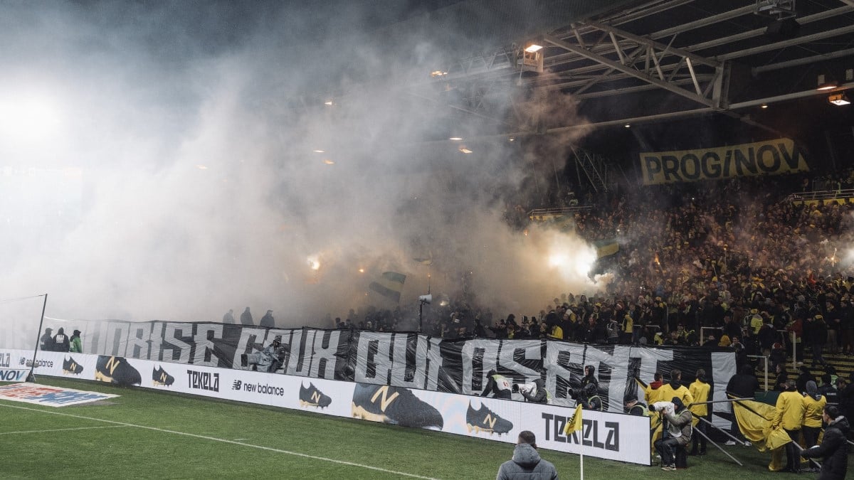 Tribune Loire du FC Nantes