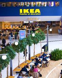 entrée de l'IKEA de Nantes