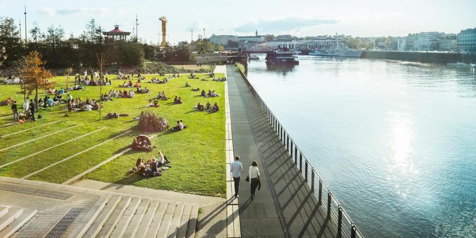 parc des nerfs de l'île de Nantes