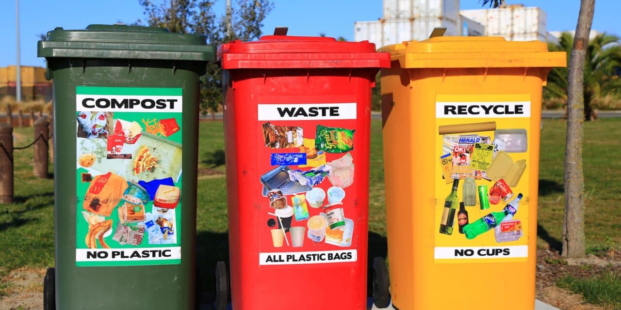 Nouvelles bornes de trie des déchets à Nantes