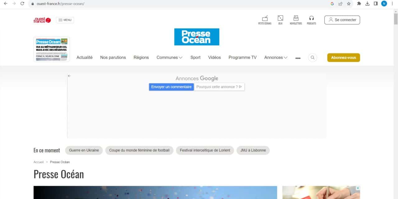 Presse Océan Nantes