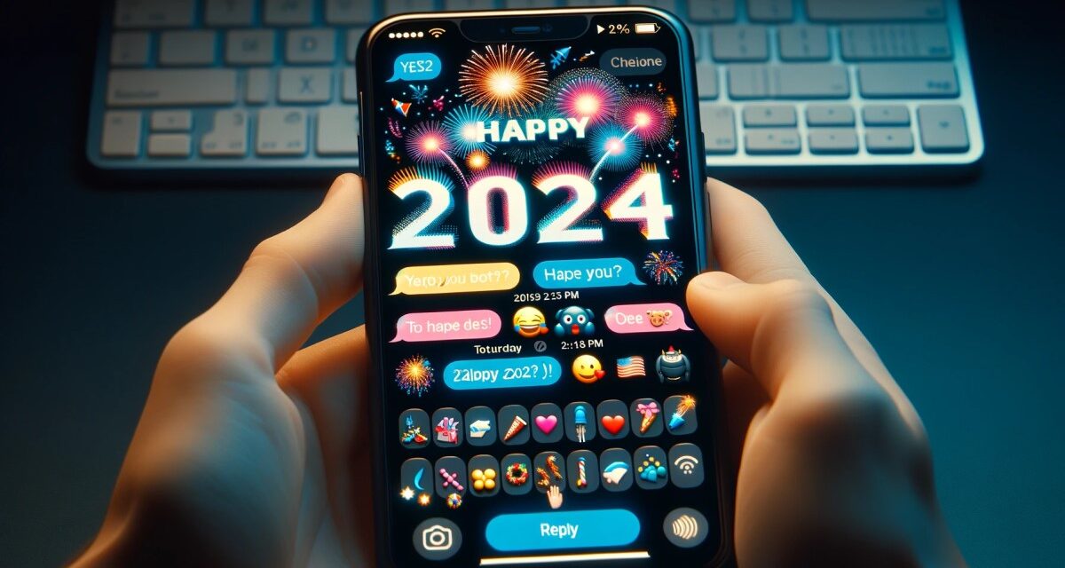 Message de bonne année 2024 : SMS pour souhaiter nouvel an 2024