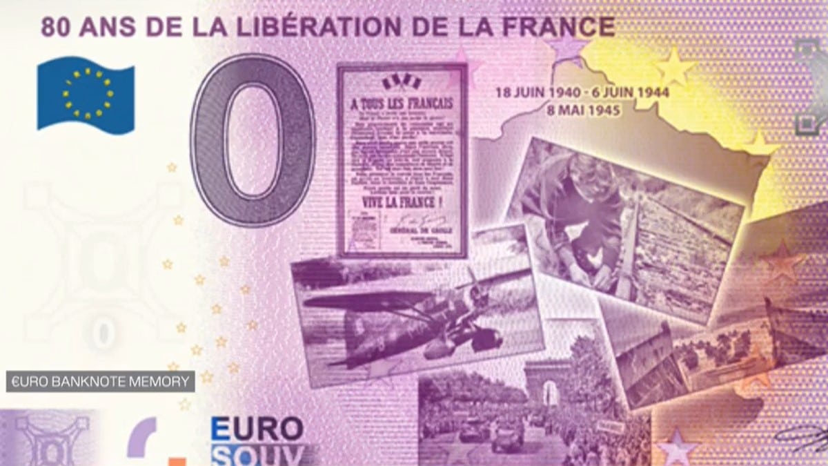 Incroyable mais vrai : des billets de 0 euro arrivent en France !