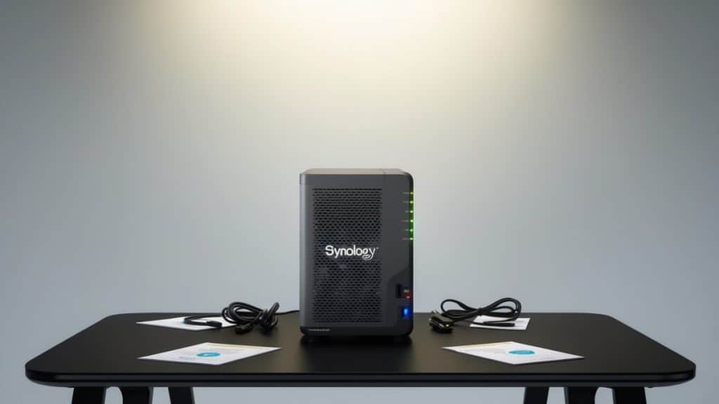 Serveur NAS Synology installé