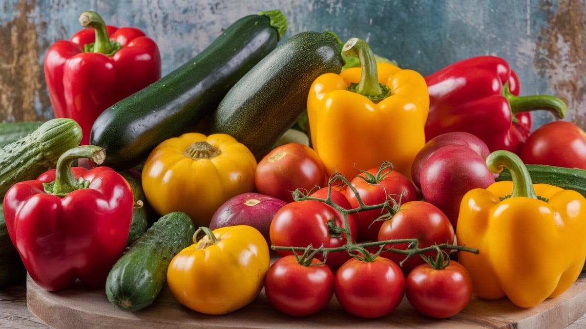 Légumes frais variés