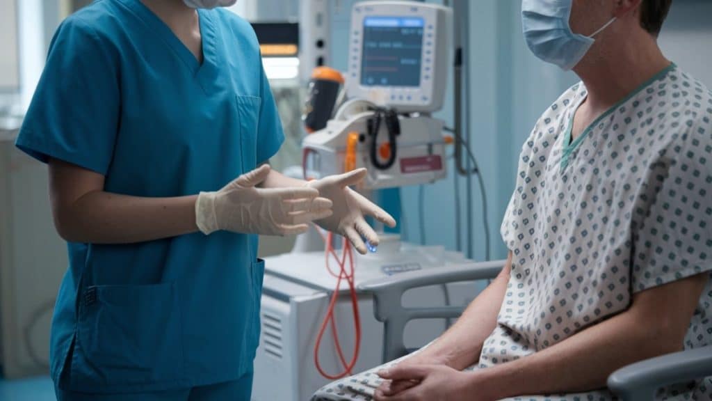 Dialogue médecin-patient hôpital