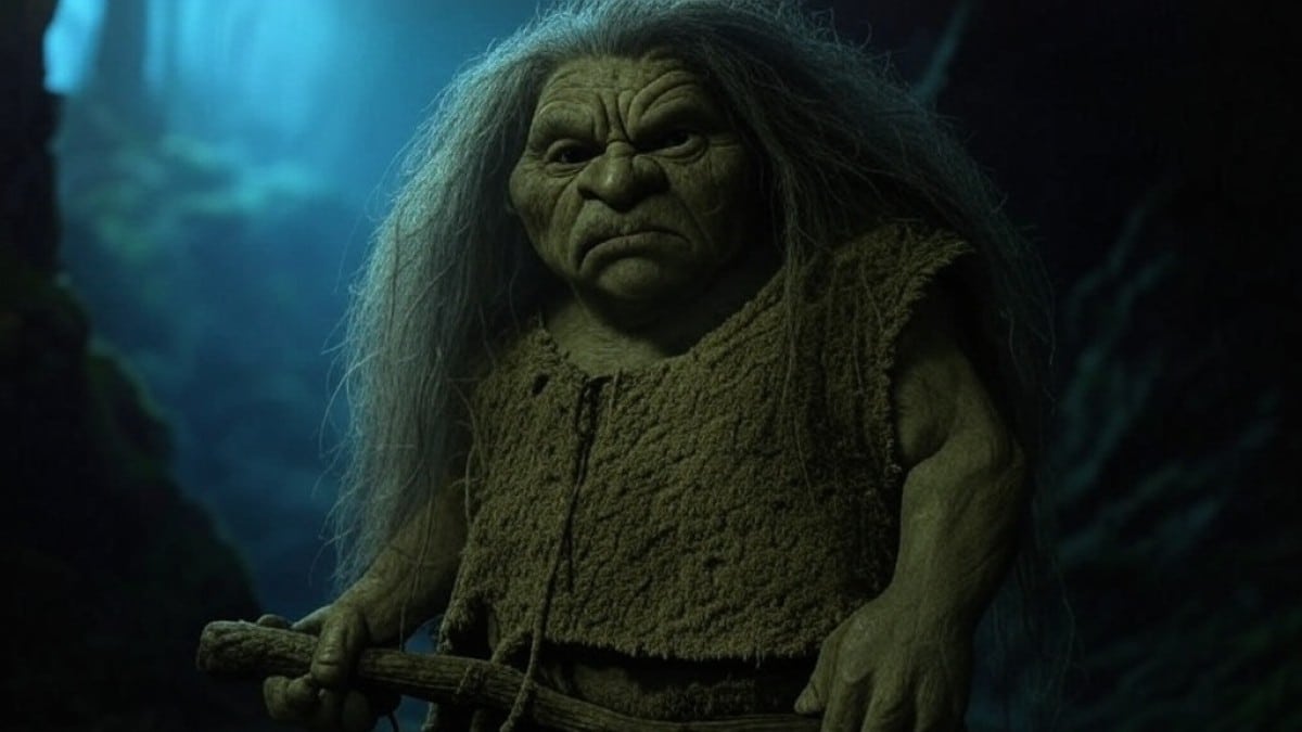 Troll dans une forêt