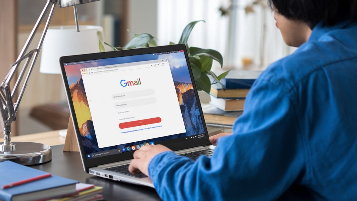 Homme sur Gmail