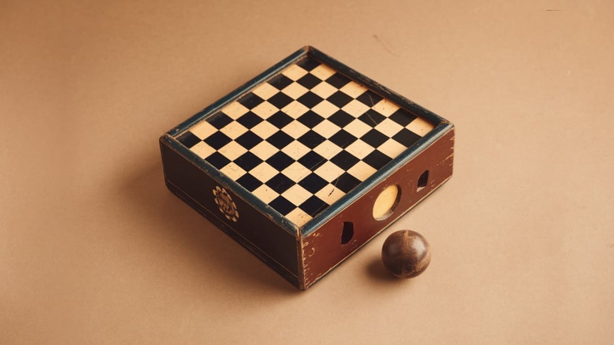 Plateau de jeu ancien