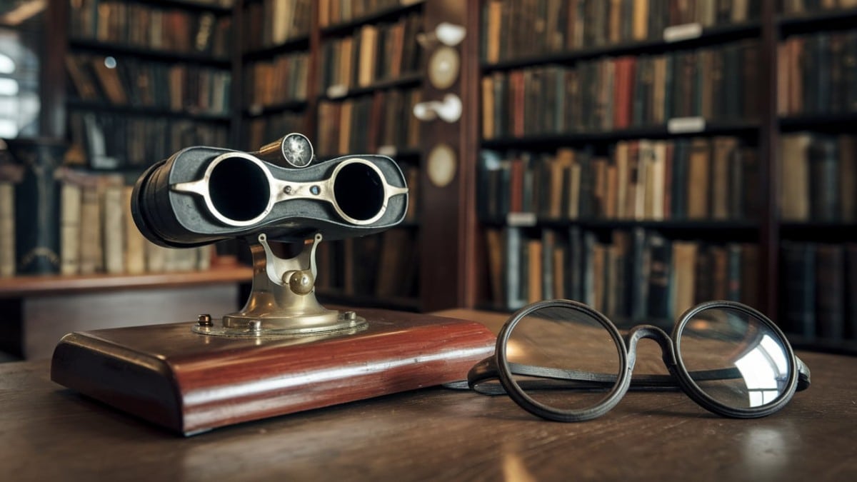 Jumelles et lunettes vintage
