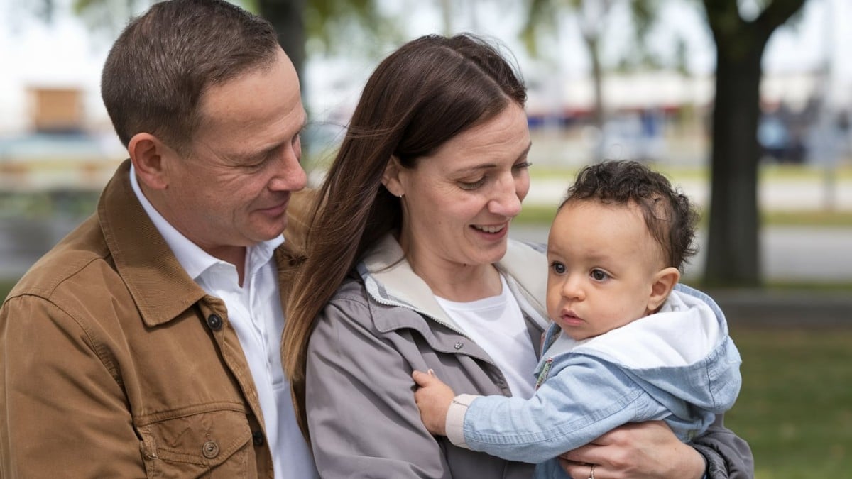 Parents avec leur bébé