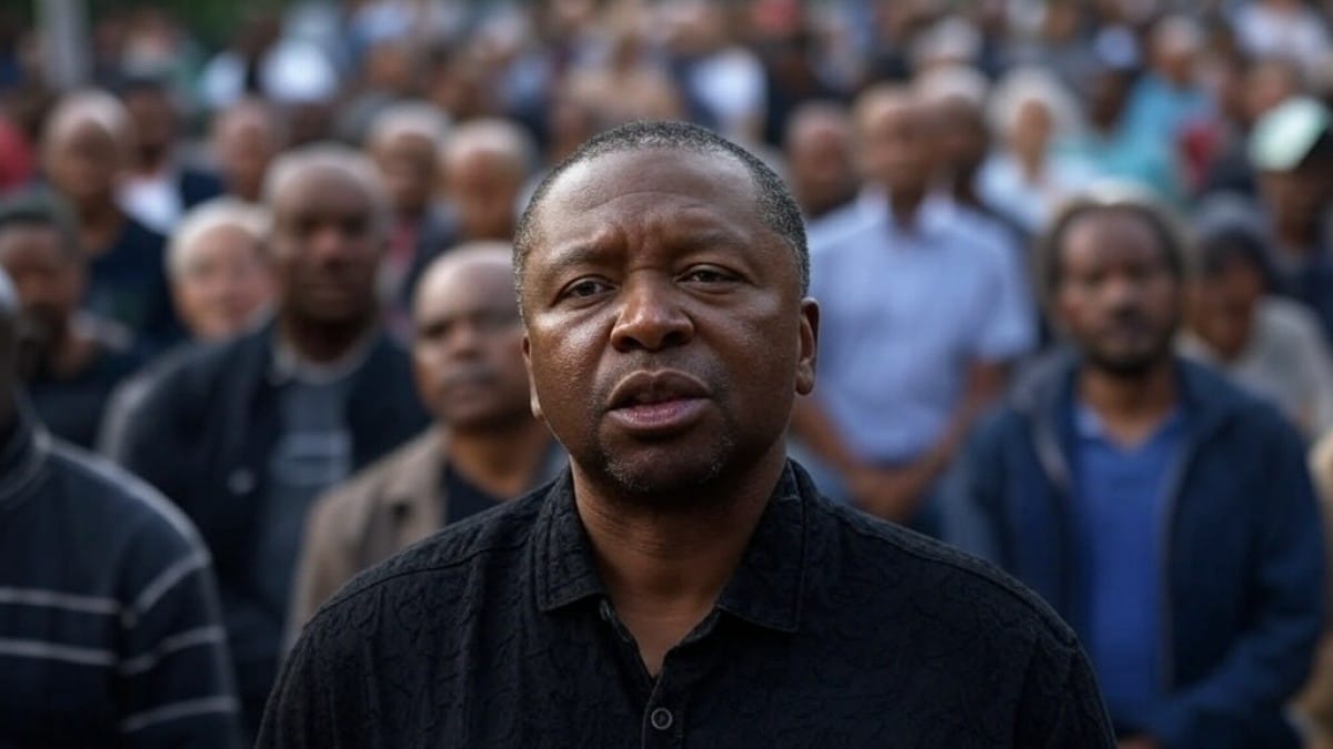 Homme en deuil rassemblé