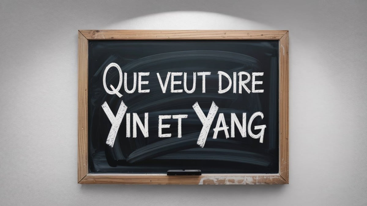 Tableau Yin et Yang