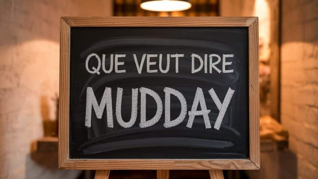Tableau mot Mudday
