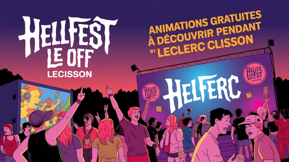 Affiche animations Hellfest Off