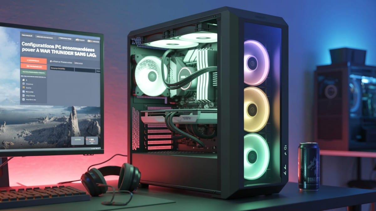 Setup gamer War Thunder