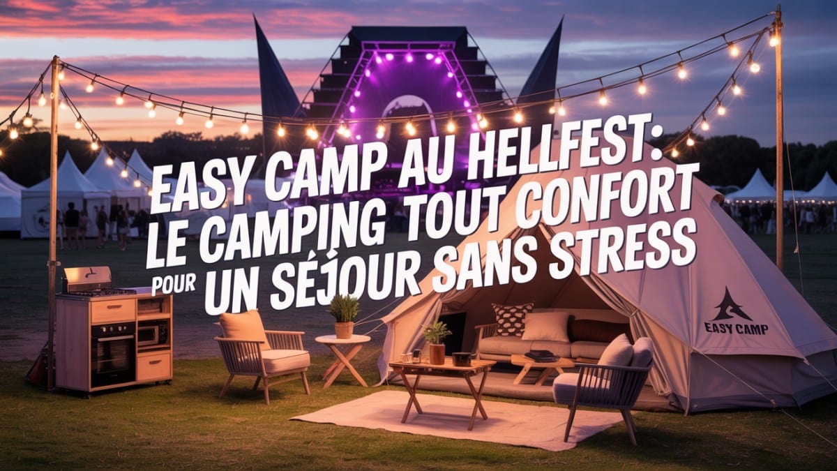 Tente confort Hellfest Easy Camp