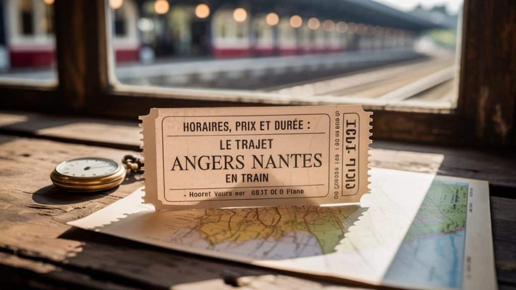 Billet de train Angers Nantes