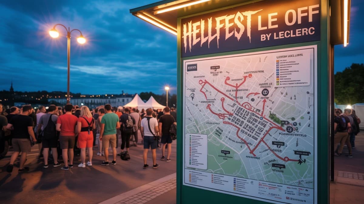 Carte Hellfest Le Off