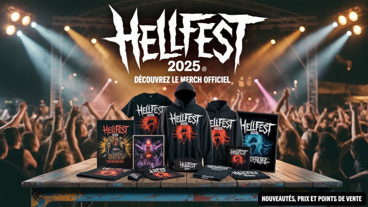 Merchandising Hellfest 2025