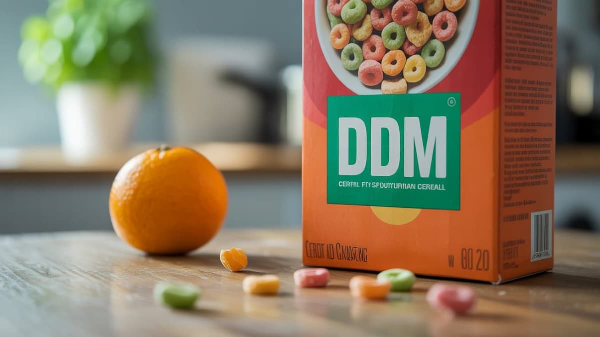 Boîte de céréales DDM