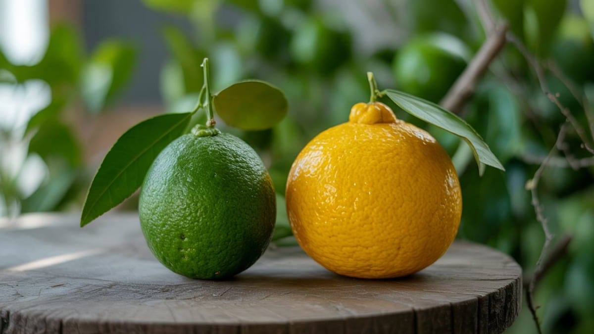 Sudachi et yuzu entiers