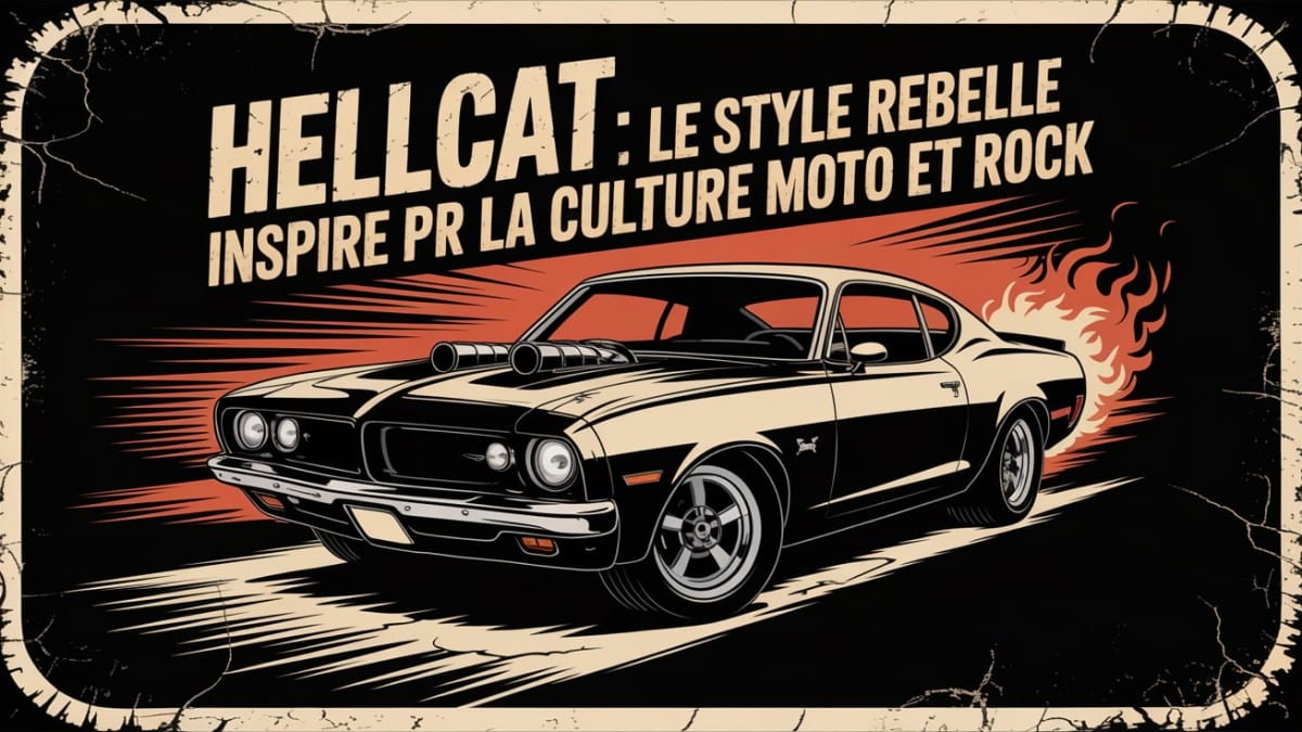 Voiture rétro Hellcat