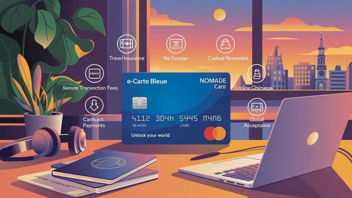 Carte bancaire nomade avantages