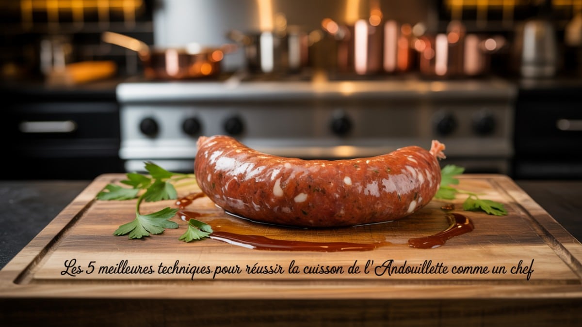 Andouillette crue en cuisine