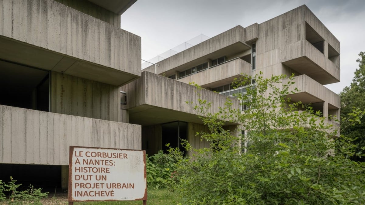 Bâtiment béton Le Corbusier