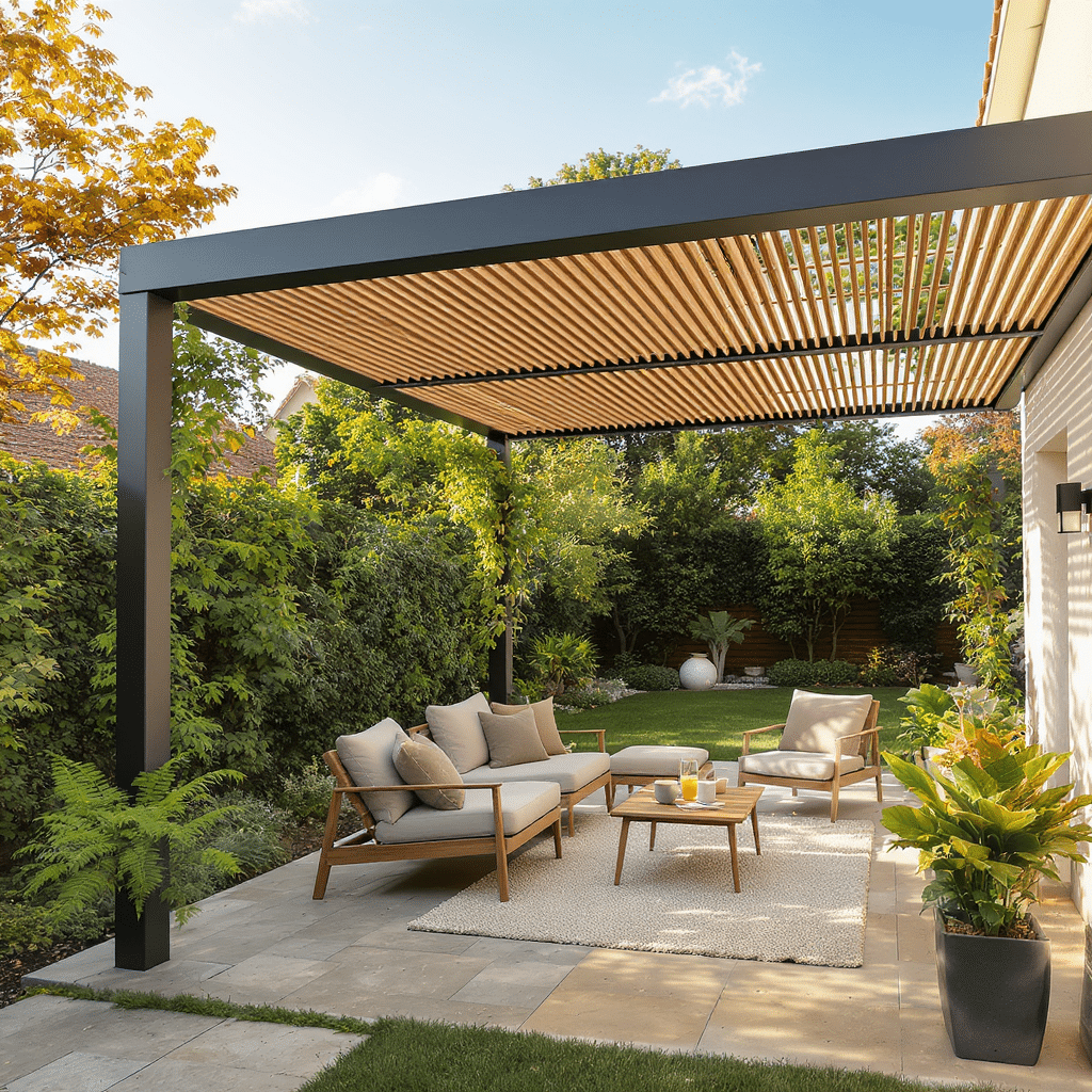 découvrez comment une pergola bioclimatique en aluminium peut transformer votre espace extérieur en un havre de confort. apprenez ses nombreux avantages, tels que le contrôle de la température, la protection contre les intempéries et l'esthétique élégante qu'elle apporte à votre jardin ou terrasse.