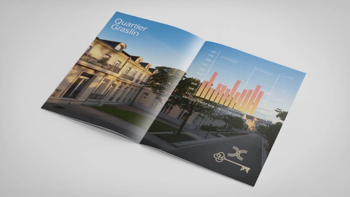 Brochure quartier immobilier Graslin