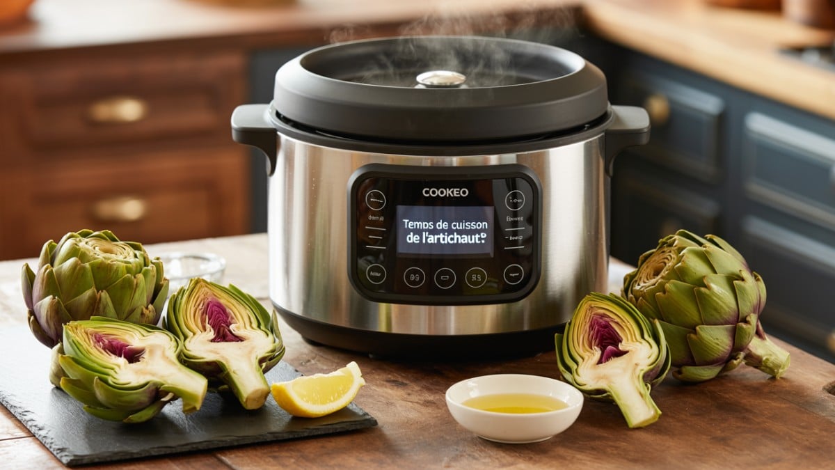 Cuisson artichaut au Cookeo