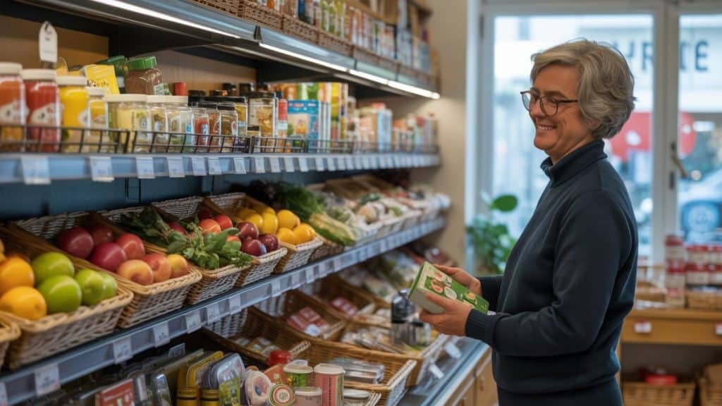 Épicerie fruits et conserves