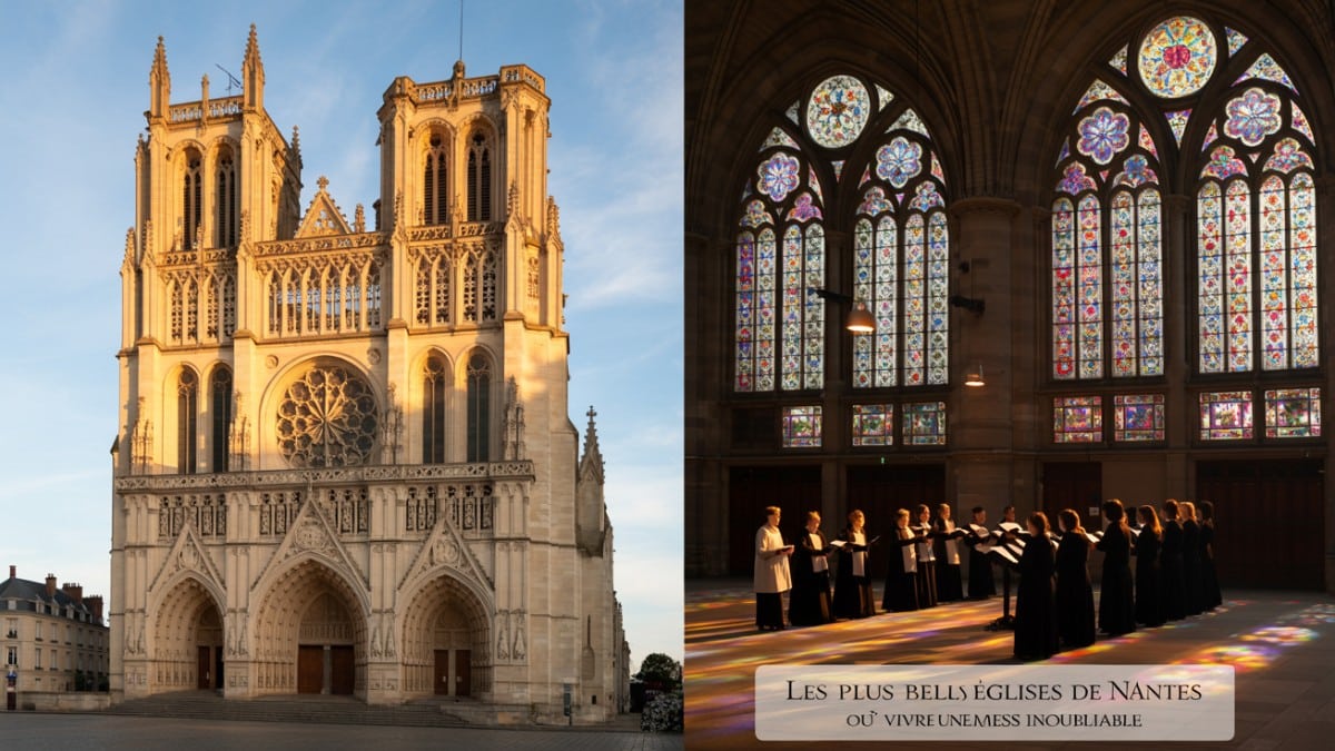 église et chœur à Nantes