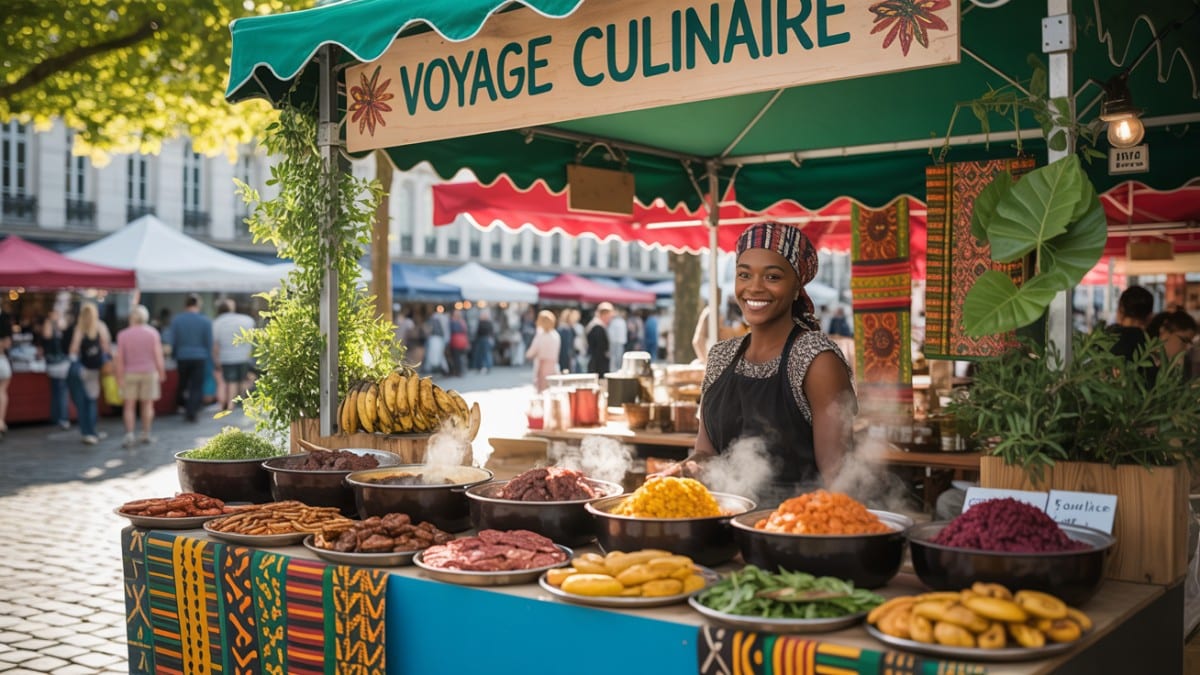 stand culinaire africain