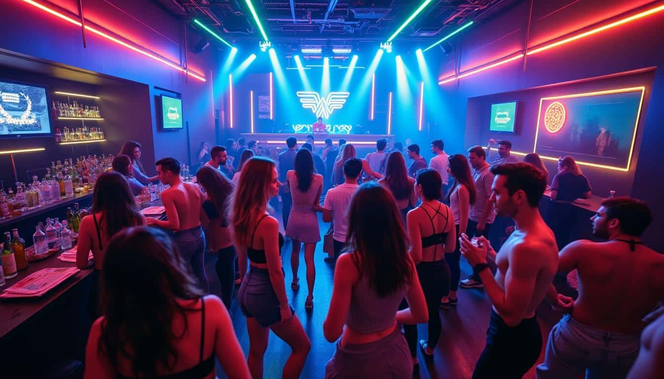 découvrez notre sélection des meilleurs bars ambiance dansante à nantes pour vibrer au rythme de la nuit. que vous soyez amateur de musique électro, salsa ou pop, trouvez l'endroit idéal pour danser jusqu'au bout de la nuit et profiter d'une ambiance festive inoubliable.