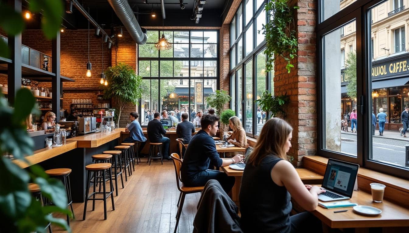 découvrez notre sélection des meilleurs cafés pour travailler dans le centre-ville de nantes. des ambiances inspirantes, un bon café et le wi-fi, tout est réuni pour booster votre productivité tout en savourant un moment agréable.