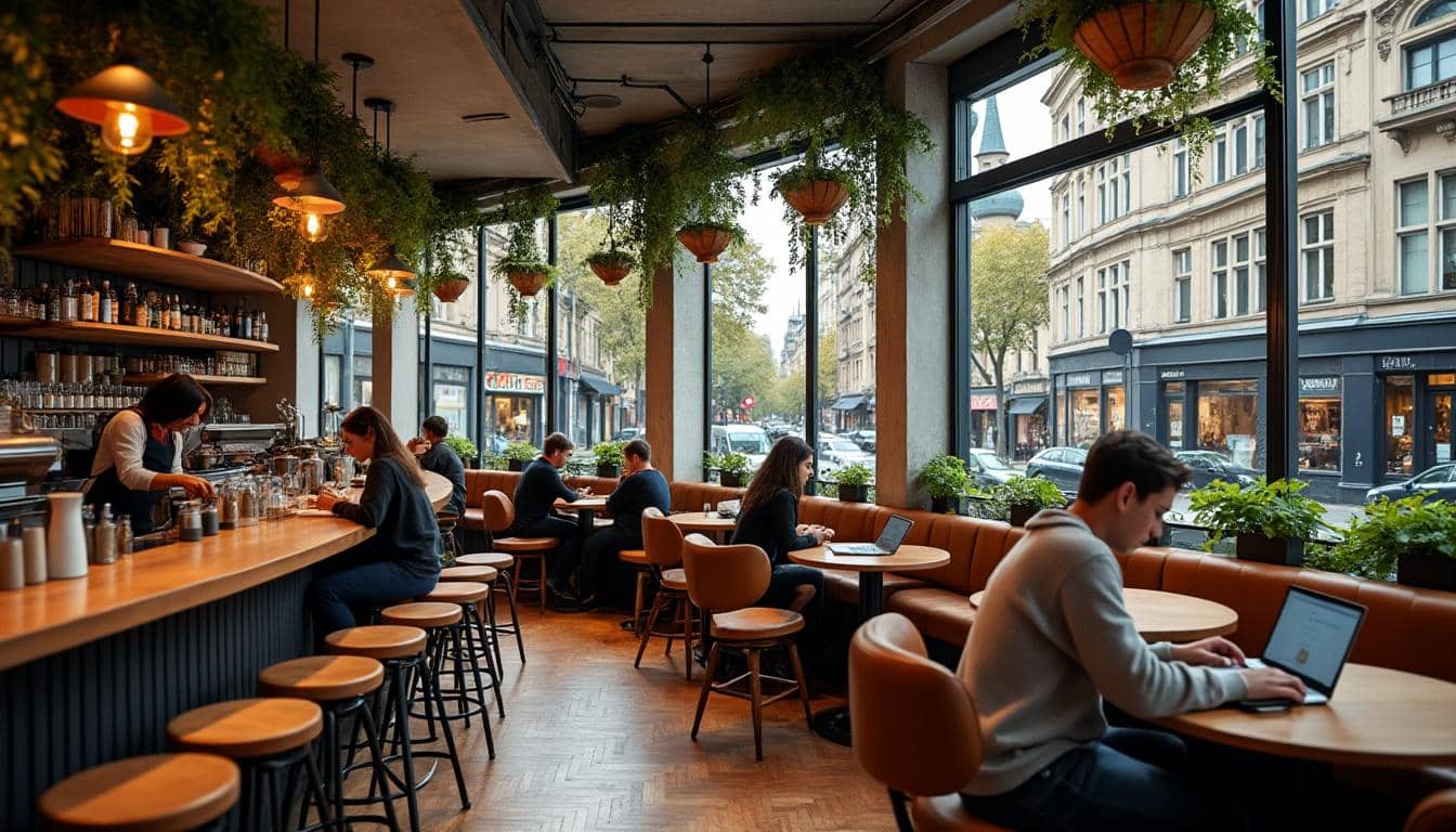 découvrez les cafés de nantes idéaux pour les freelances ! profitez d'un espace de travail inspirant, d'une ambiance conviviale et d'un bon café pour booster votre productivité. que vous ayez besoin d'un coin tranquille ou d'un endroit animé, notre sélection vous aidera à trouver le lieu parfait.