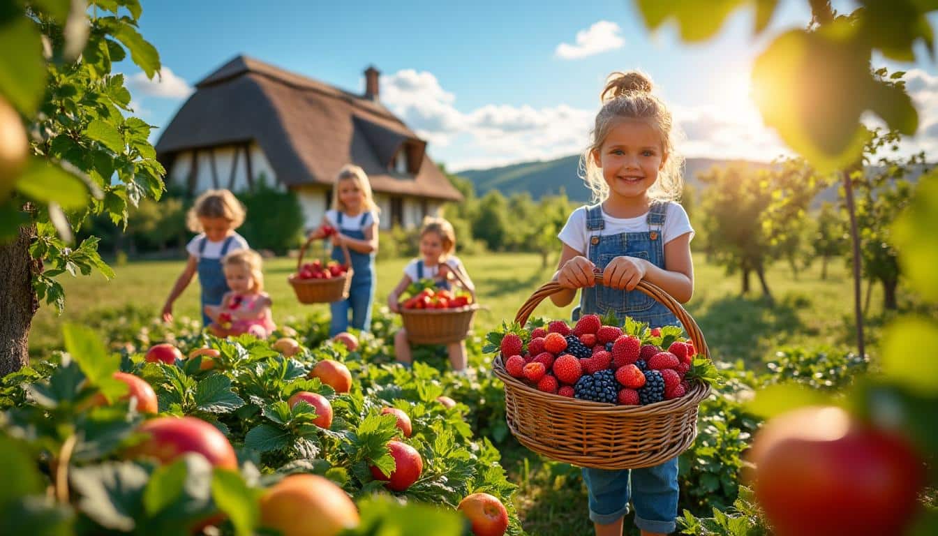 découvrez les meilleures fermes autour de nantes où vous pouvez faire des cueillettes de fruits et légumes. profitez d'une expérience unique en pleine nature, idéale pour les familles et les gourmets en quête de produits frais et locaux.