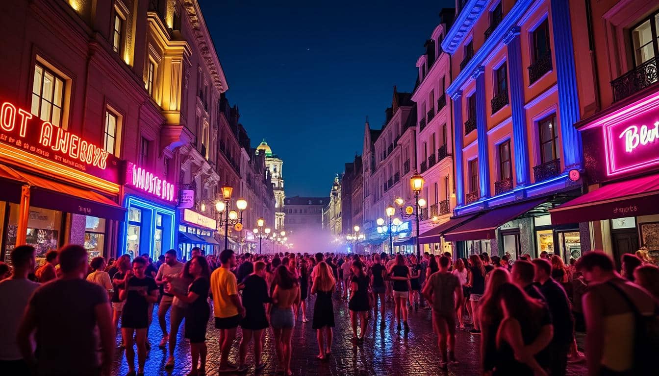 découvrez les meilleures boîtes de nuit à nantes pour profiter pleinement de votre week-end. entre ambiances festives et nuits inoubliables, trouvez l'endroit idéal pour danser et vous amuser dans la métropole nantaise.