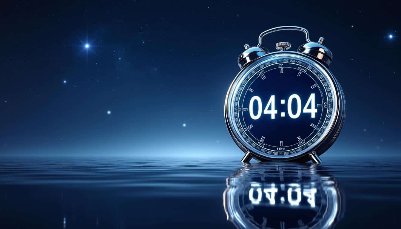 découvrez la signification fascinante de l'heure miroir 04h04. plongez dans l'univers des heures doubles et explorez leur impact sur votre vie spirituelle et émotionnelle. apprenez comment ce phénomène peut révéler des messages profonds et des encouragements dans votre quotidien.