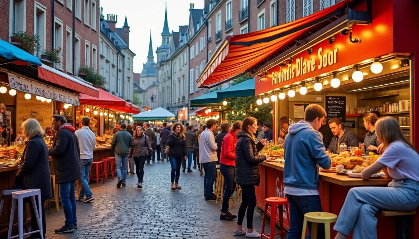découvrez la meilleure street food à nantes ! explorez notre guide des food trucks et stands incontournables pour déguster des plats savoureux et originaux dans la belle ville de nantes.
