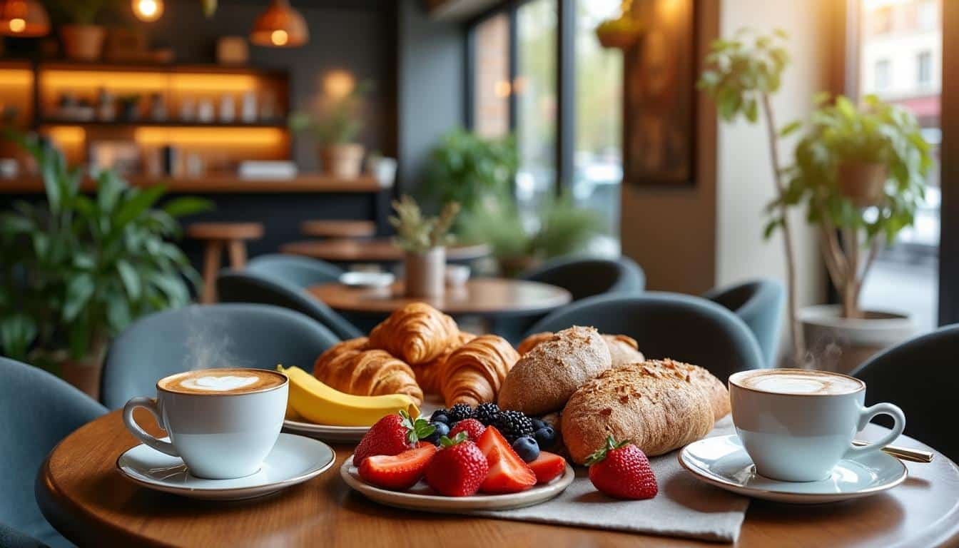 découvrez notre sélection des 10 meilleurs cafés cosy à nantes pour savourer un petit déjeuner tranquille. parfaits pour démarrer votre journée dans une ambiance chaleureuse, ces établissements offrent des atmosphères conviviales et des plats savoureux. idéal pour les amateurs de café et de détente!
