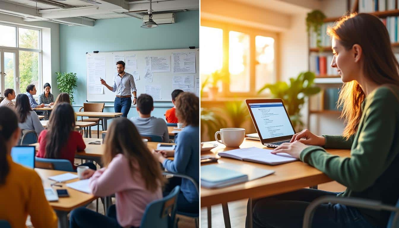 découvrez notre guide complet pour choisir la meilleure formation d'anglais, en ligne ou en présentiel : conseils, comparatifs et astuces pour progresser efficacement, quel que soit votre niveau.