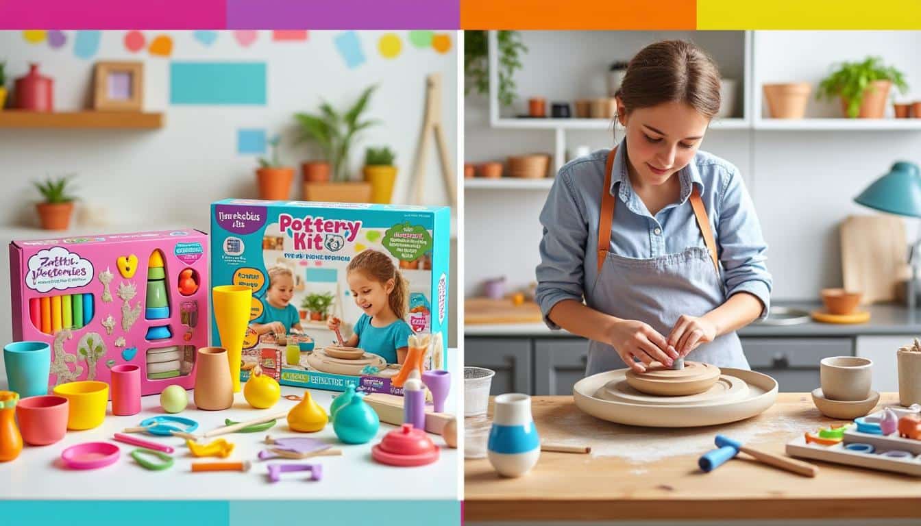 découvrez les différences entre les kits de poterie pour enfants et adultes : prix, sécurité, types de matériaux et conseils pour choisir le kit adapté à chaque âge.