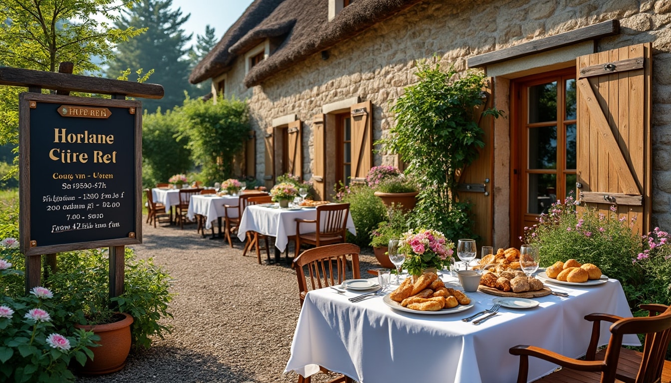 découvrez toutes les informations pratiques sur l'auberge du pays de retz : adresse, horaires d'ouverture et menus gourmands. préparez votre visite facilement !