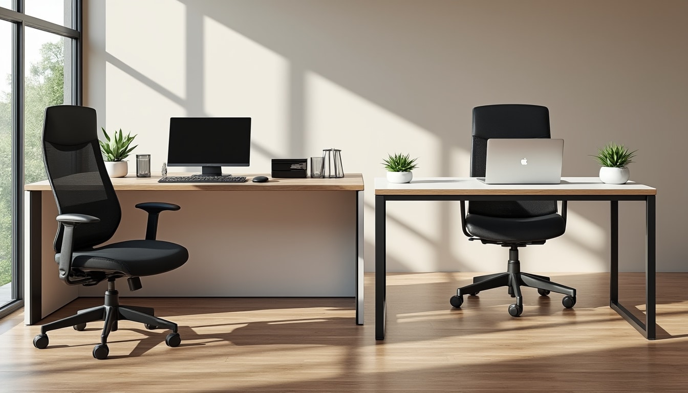 découvrez les différences entre bureau d’angle professionnel et bureau droit professionnel. conseils pour bien choisir selon vos besoins, optimiser votre espace de travail et améliorer votre confort au bureau.