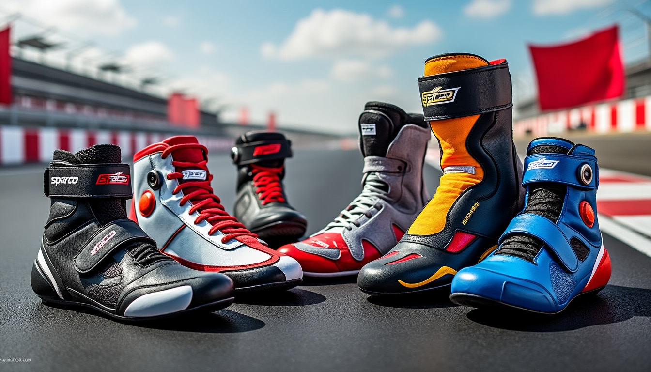découvrez notre guide complet des chaussures sparco : conseils pour choisir la bonne taille, présentation des modèles pour le karting, le rallye et la piste, et astuces pour un confort optimal lors de vos sessions de sport automobile.