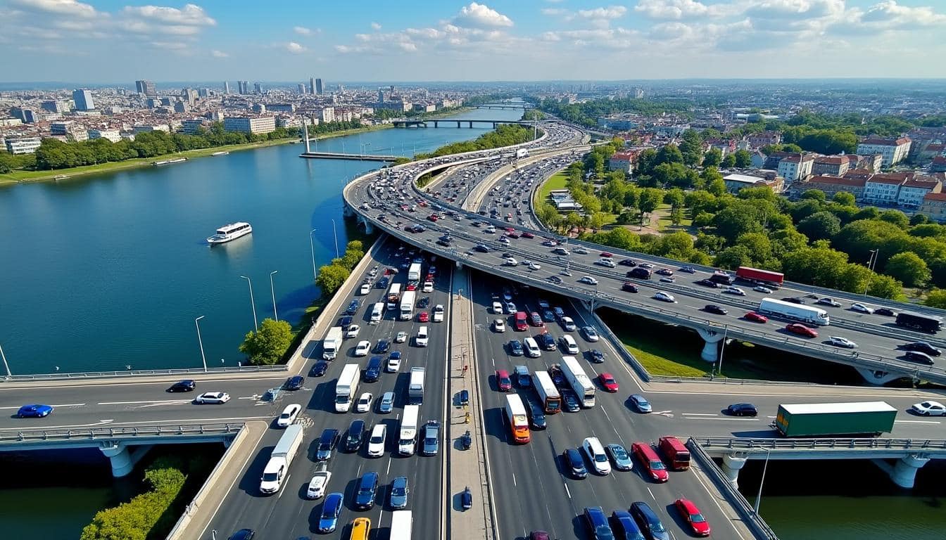 consultez l’état du trafic à nantes avec des informations sur les bouchons du périphérique et du pont de cheviré. découvrez la carte en temps réel et les itinéraires alternatifs pour éviter les embouteillages.
